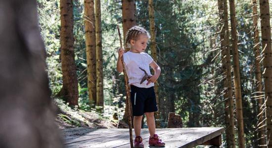 Familienhotel Torghele's Wald + Fluh im Allgäu mit Entspannungswald